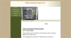 Desktop Screenshot of beltwayinsurance.net